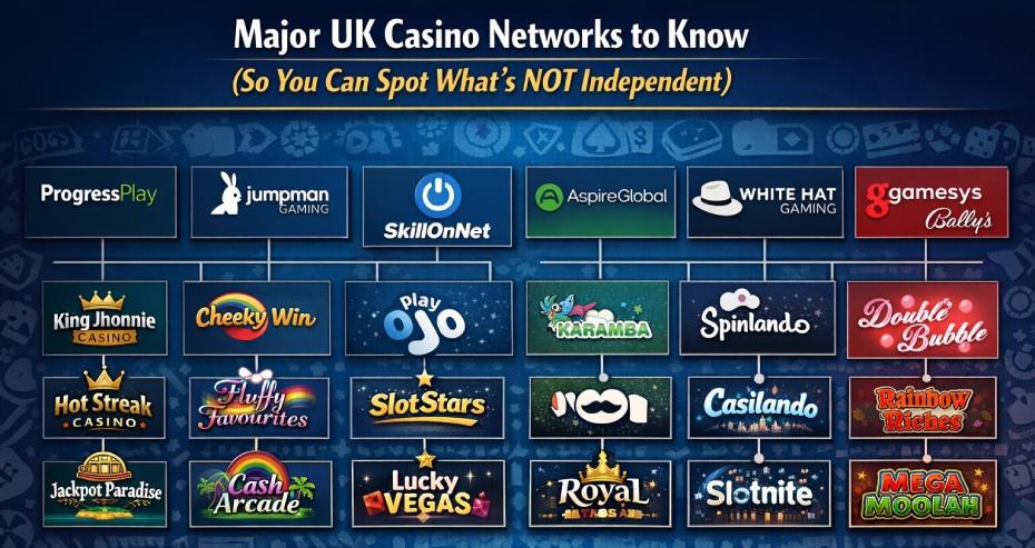 Major UK Casino Networks