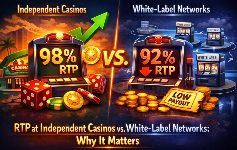 RTP at Independent Casinos vs. White-Label Networks